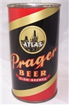 Atlas Prager Opening Instruction Flat Top Beer Can