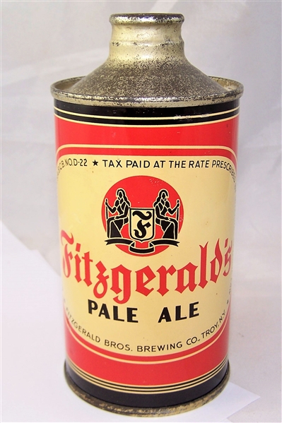 Fitzgeralds Pale Ale J-Spout Cone Top Beer Can