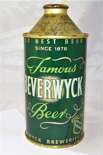 Beverwyck - Undocumented Cone Top - Beer Can...Clean