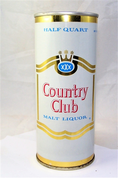 Country Club Malt Liquor 16 Ounce Zip Top...Minty