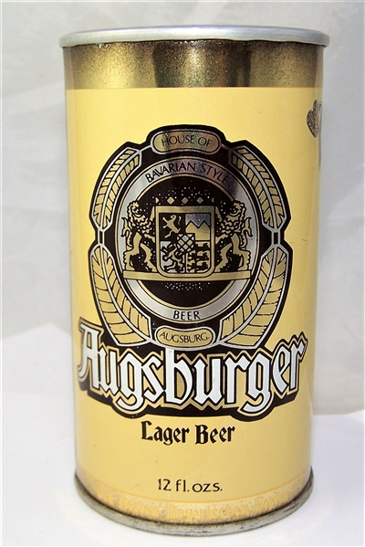 Augsburger Lager Test Tab Top Beer Can