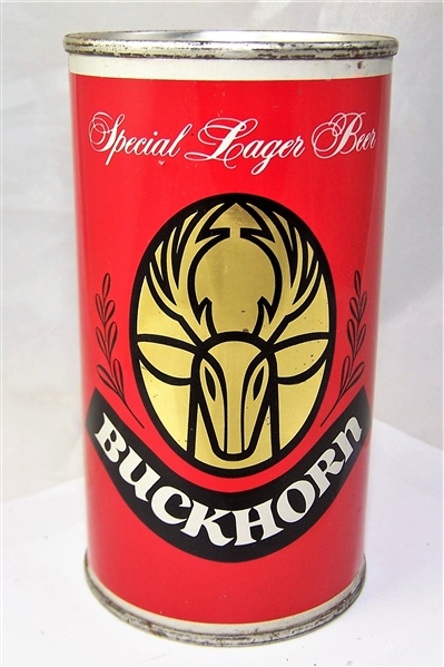 Buckhorn Special Lager Flat Top Beer Can