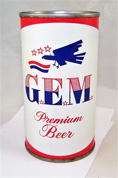 G.E.M Premium Flat Top Beer Can