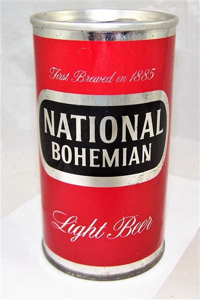 National Bohemian Light Zip Top Beer Can