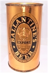 Ballantines Export Light Opening Instruction Flat Top Beer Can