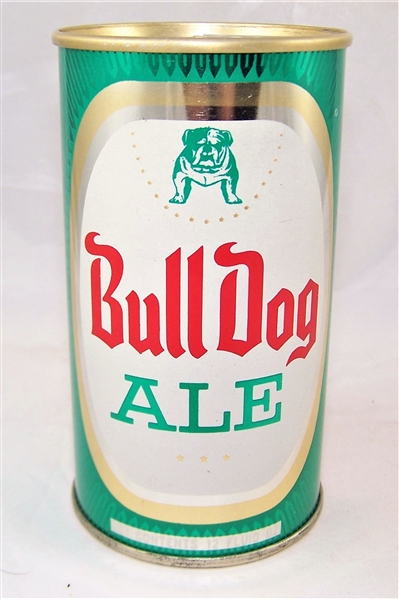 Bull Dog Ale Tab Top Beer Can....Clean!!