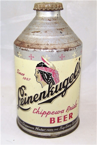 Leinenkugels Chippewa Pride Crowntainer Beer Can