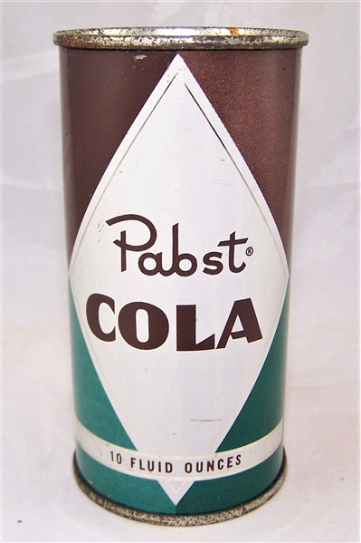 Pabst Cola original 10 Ounce Flat Top Soda Can