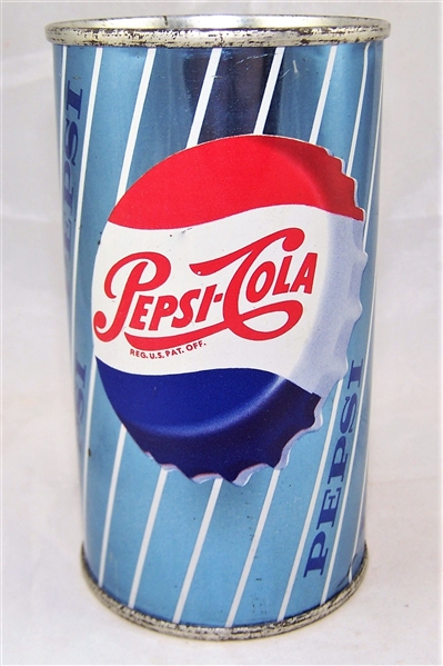 Pepsi "For Export Only" Flat Top Soda Can