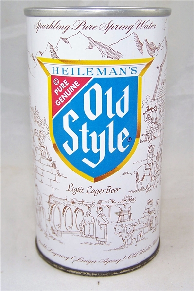 Heilemans Old Style Zip Top Beer Can...Minty!