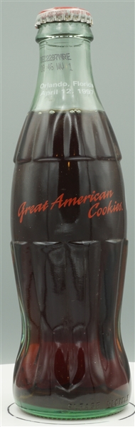 Great American Cookies Coke bottle, Orlando, Florida, April 12, 1997