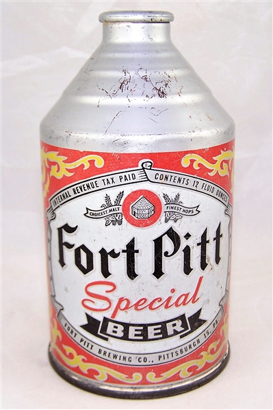 Fort Pitt 3.2%-7% Special Crowntainer Beer Can