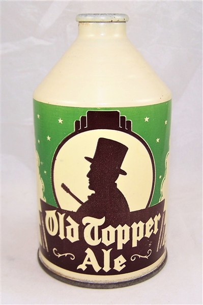 Old Topper Ale Crowntainer Beer Can.....Sweet!