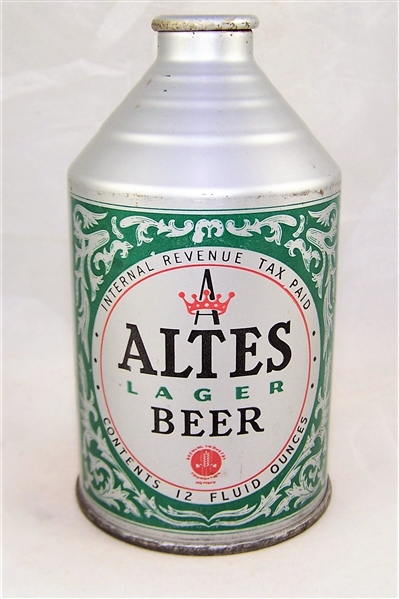 Altes Lager Crowntainer Beer Can IRTP