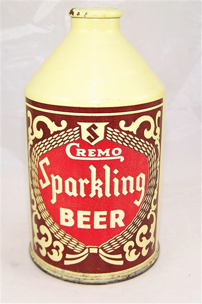 Cremo Sparkling Crowntainer Beer Can.....Clean!!