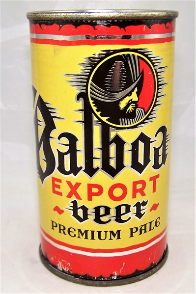 Balboa Export Premium Flat Top Beer can