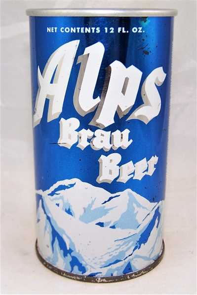 Alps Brau Tab Top Beer Can