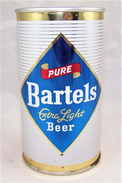 Bartels Extra Light Fan Tab Beer can