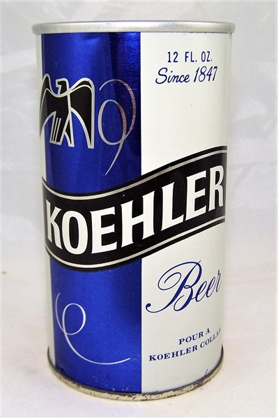 Koehler Zip Top Beer Can