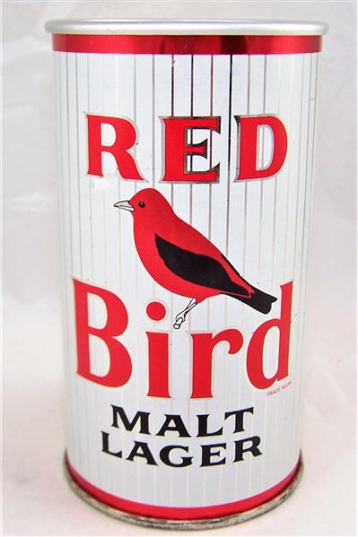 Red Bird Malt Lager Test Can....Rare and Desirable!