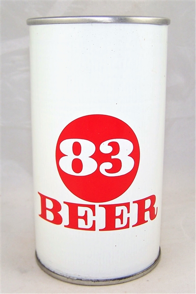 83 Tab Top Beer Can