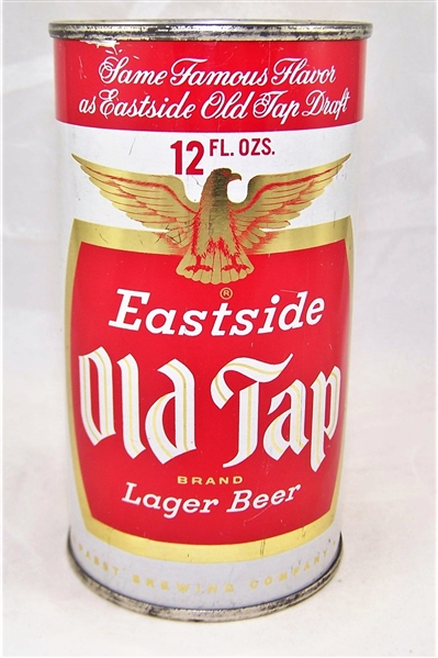 Eastside Old Tap Lager Flat Top Beer Can