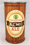 Acme Englishtown Ale Flat Top IRTP Beer can