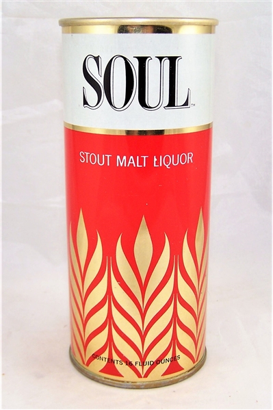 Soul Malt Liquor 16 Ounce Tab Top Beer can....Minty!