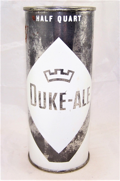 Duke Ale 16 Ounce Test Can Flat Top Beer Can....Rare!!