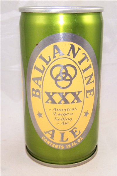 Ballantine Ale Test Tab Top Beer can