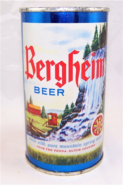 Bergheim Flat Top Beer Can