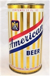 American Flat Top Beer Can, 2 sided