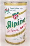 Alpine Pilsner Flat Top Beer Can