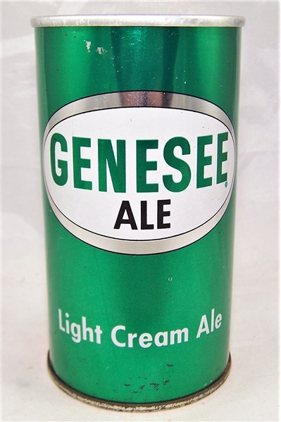 Genesee Ale Zip Top Beer Can...Bottom Opened!