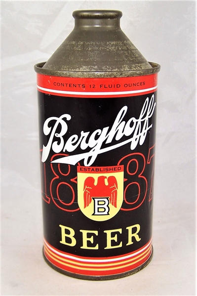 Berghoff 1887 Hi-Pro Cone Top Beer Can