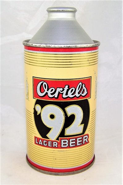 Oertels 92 Lager Cone Top Beer Can