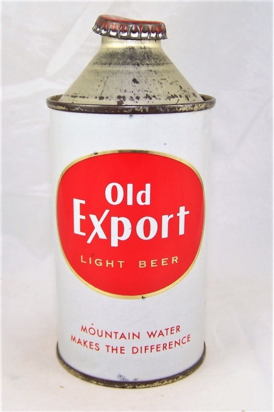 Old Export Tough Cone Top Beer Can