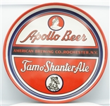 Apollo Beer/Tam oShanter Ale American Brewing Co, Rochester NY tray