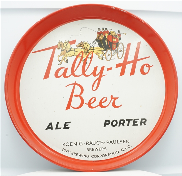 Tally-Ho Beer tray