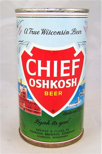 Chief Oshkosh - Clean! Juice Top Beer Can