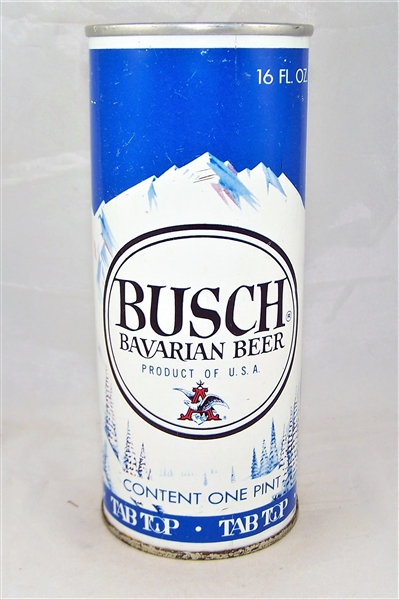 Busch (Tampa) 16 Ounce Tab Top Beer Can