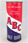 ABC 16 Ounce Flat Top Beer Can