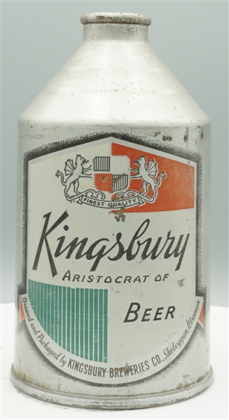 Kingsbury Beer crowntainer - IRTP