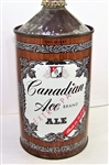  Canadian Ace Ale Quart Cone Top w/crown, 205-04