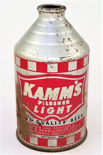  Kamms Pilsener Light IRTP Crowntainer, 196-02