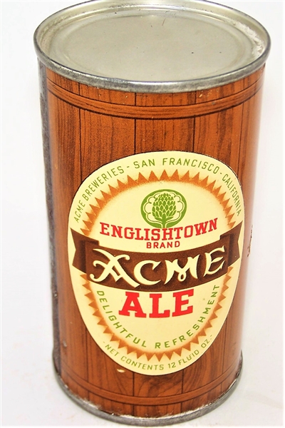  Acme Englishtown Ale Non-IRTP Flat Top, 28-38 Beauty!