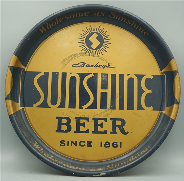 Sunshine Beer tray