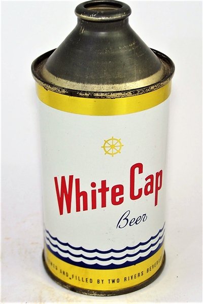  White Cap Cone Top Non-IRTP, 189-02 MINTY!!