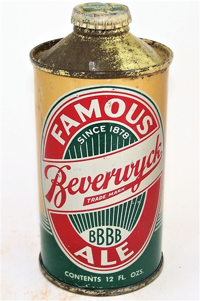  Beverwyck Famous Ale Low Pro Cone Top, 151-31