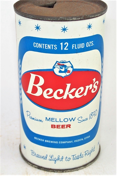  Beckers Mellow 12 Ounce Flat Top, 35-33